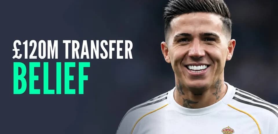 Football player smiling in Real Madrid jersey