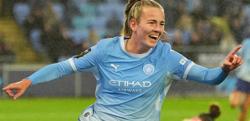 Player celebrating a goal during a match