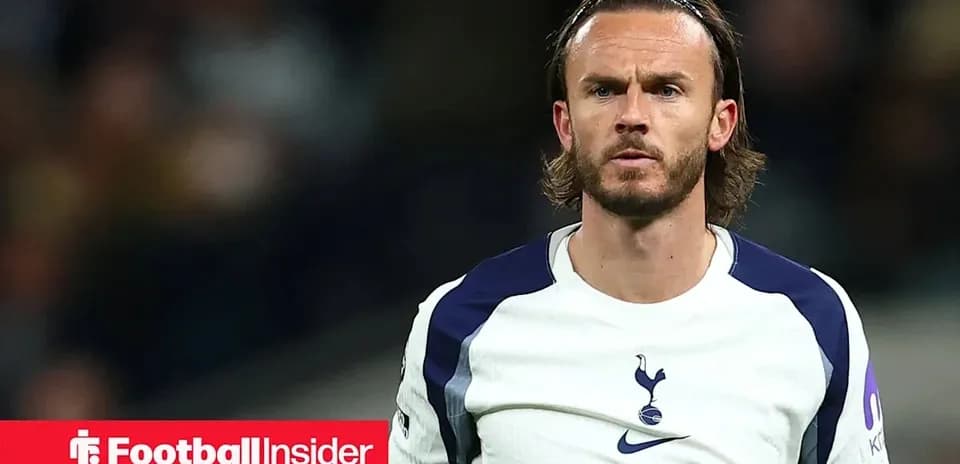 Player in Tottenham kit on the field