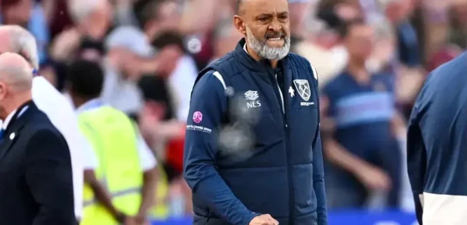 Manager celebrating during a match at the stadium