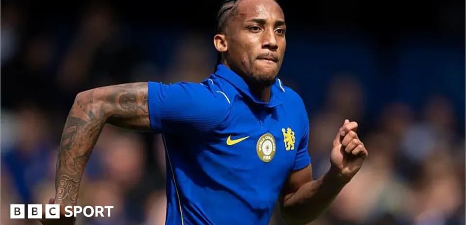 Player running in blue jersey during training session