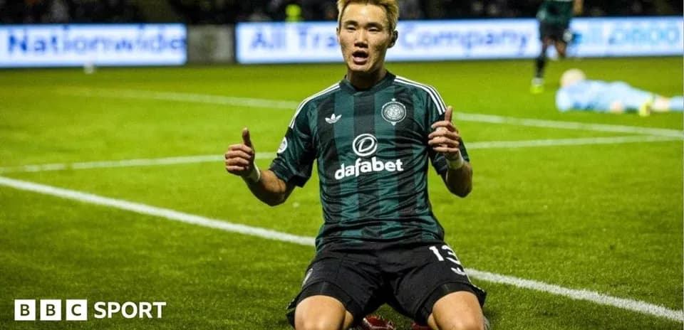 Player celebrating after scoring a goal during match