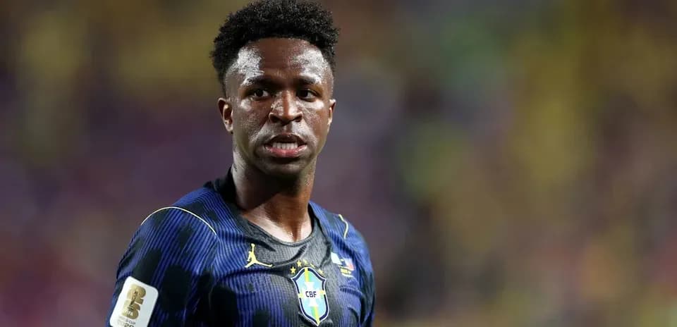 Player in Brazil jersey during a match