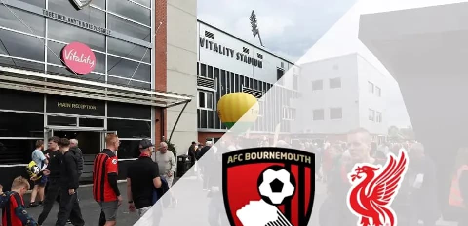 Fans arriving at Vitality Stadium for match