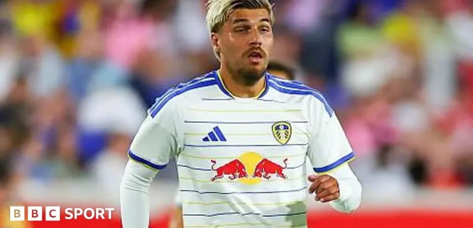 Player in Leeds United kit during match