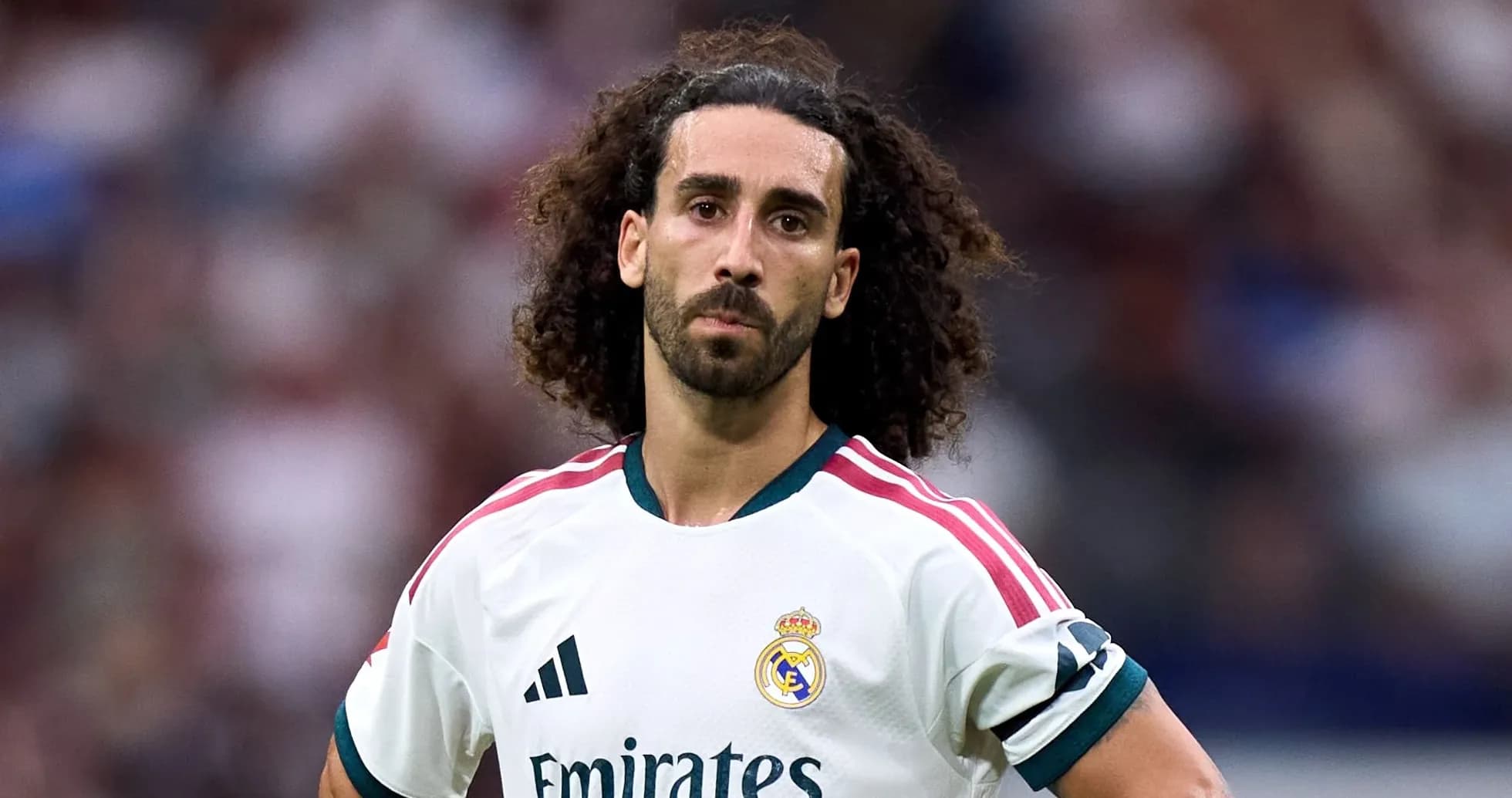 Player in Real Madrid kit during match