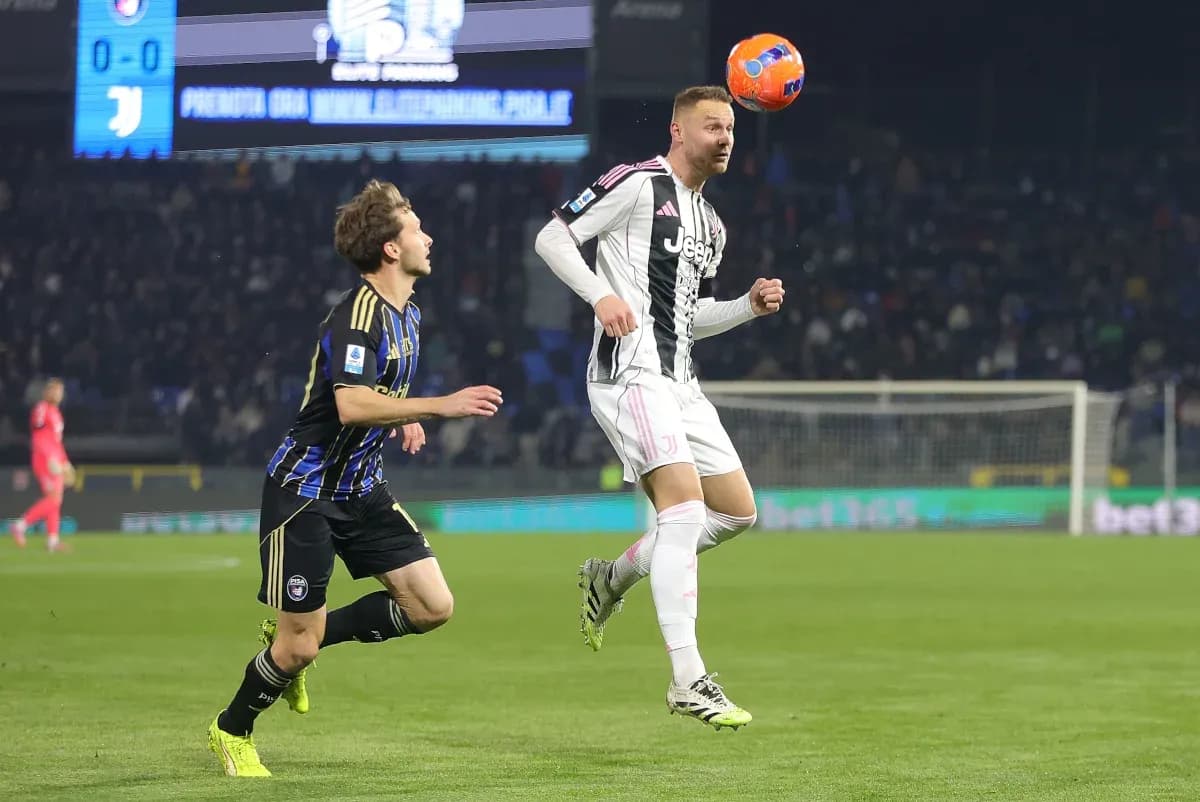 Juventus Overwhelms Pisa 4–0 with Tactical Superiority