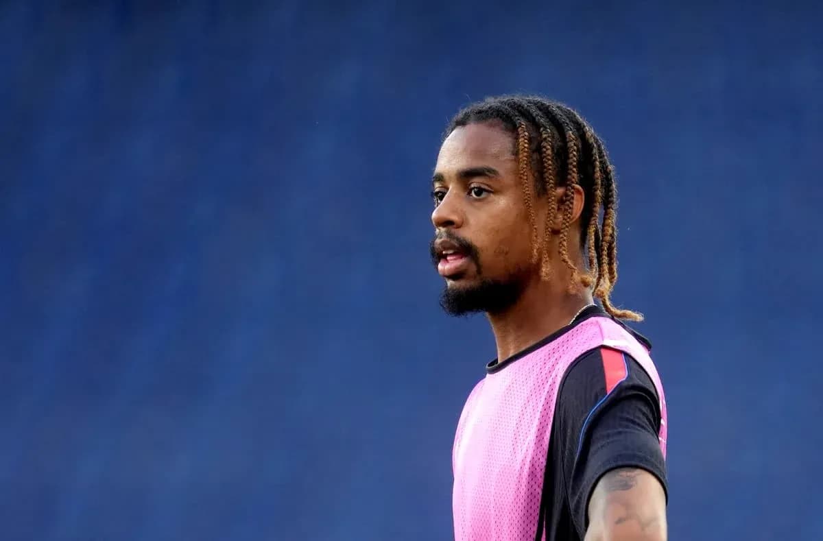 Player in pink training jersey during practice session