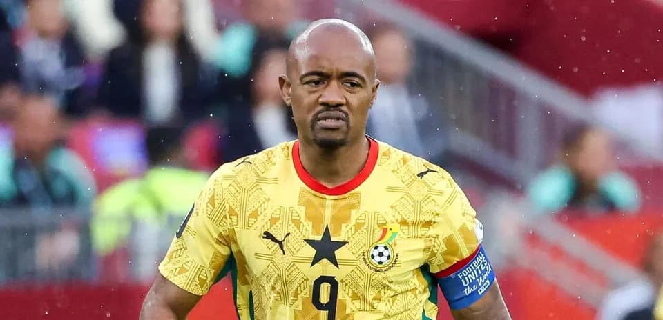 Ghanaian player walking on the field in match