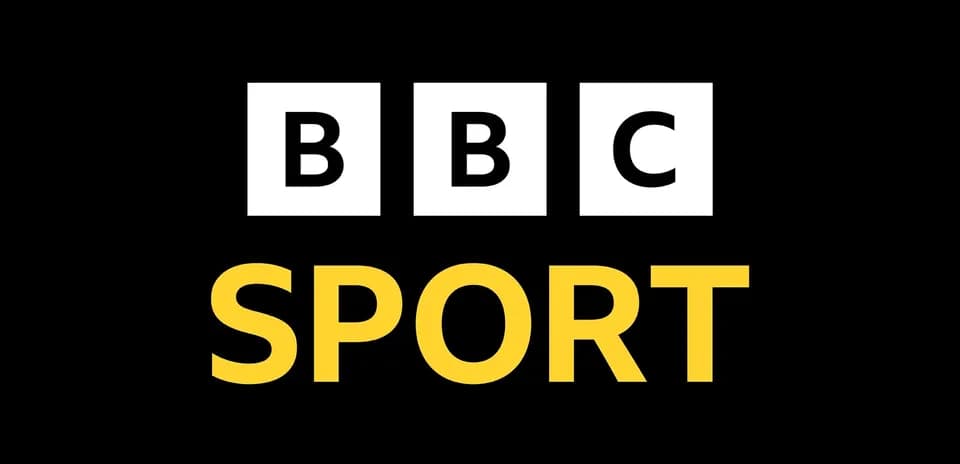 BBC Sport logo on black background