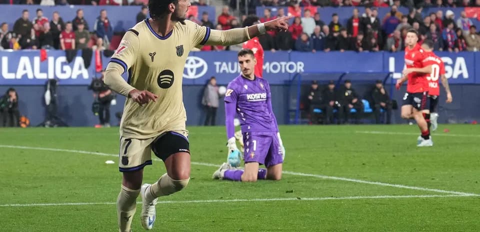 Levante player celebrating after scoring a goal