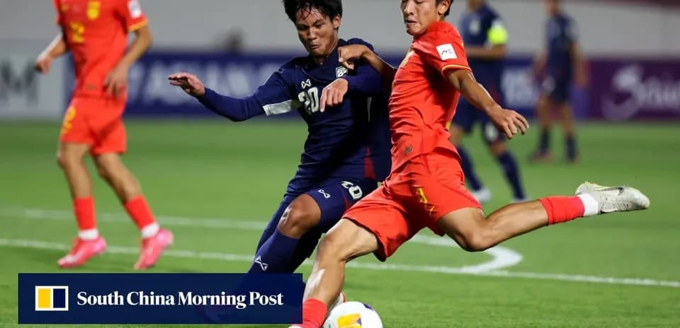 Players competing for the ball during a match