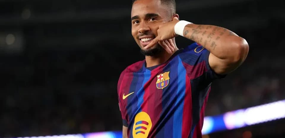 Player celebrating a goal with a phone gesture
