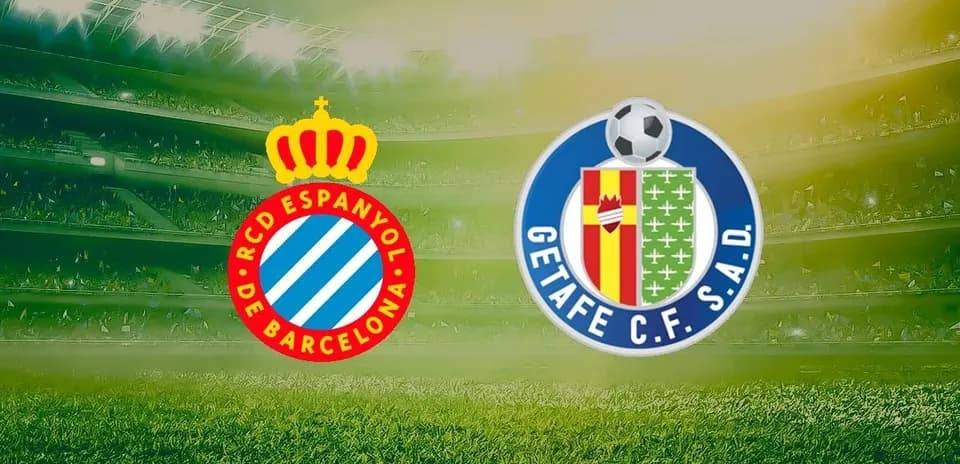 RCD Espanyol and Getafe logos displayed