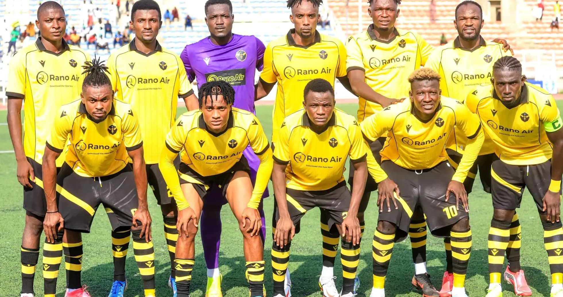 Ikorodu City team lineup before match