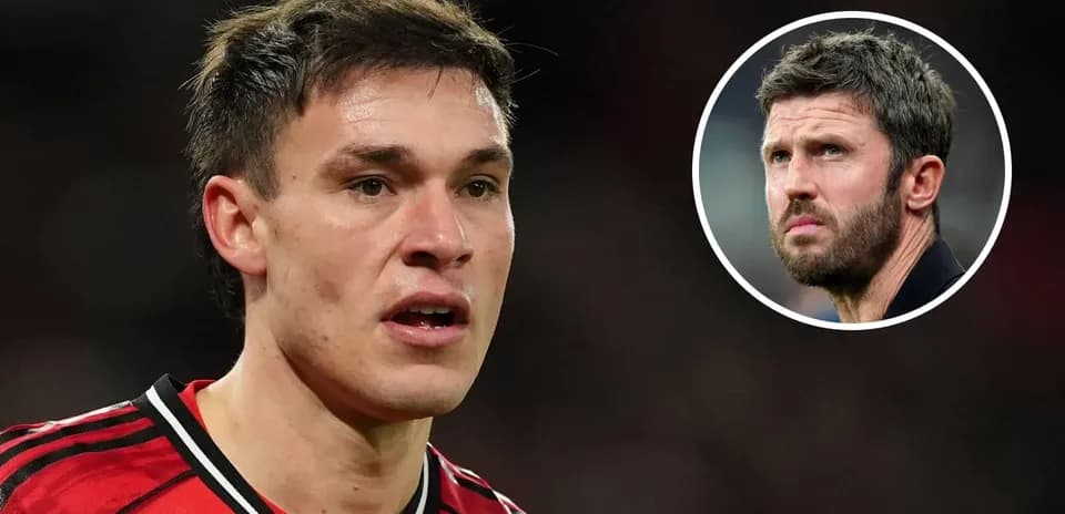 Football player during match with coach in inset