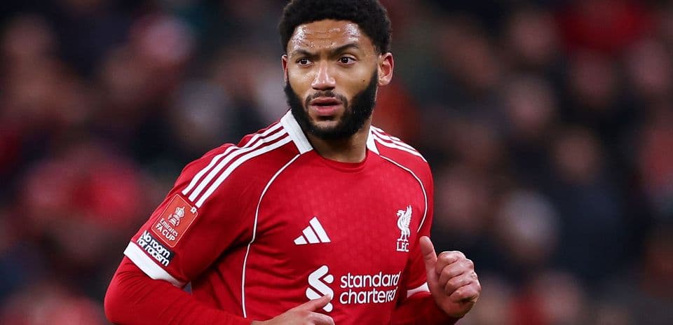 Player in Liverpool kit during a match