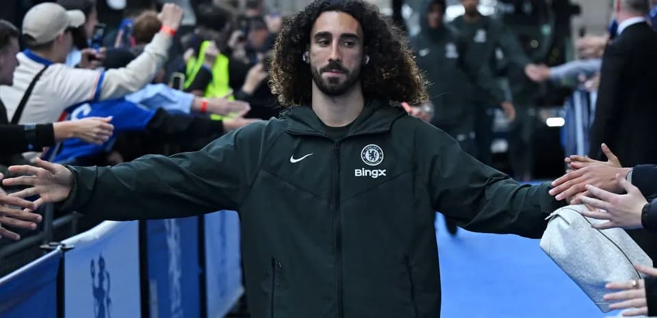 Player interacting with fans before the match