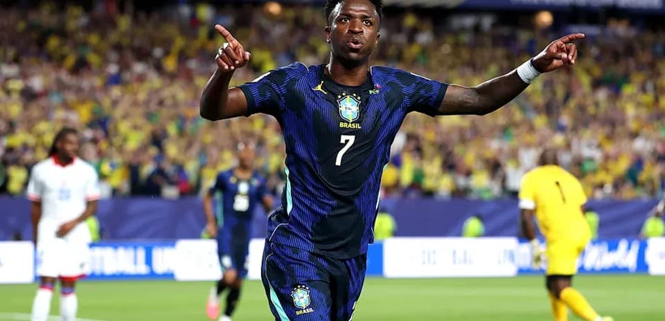 Player celebrating a goal during a match