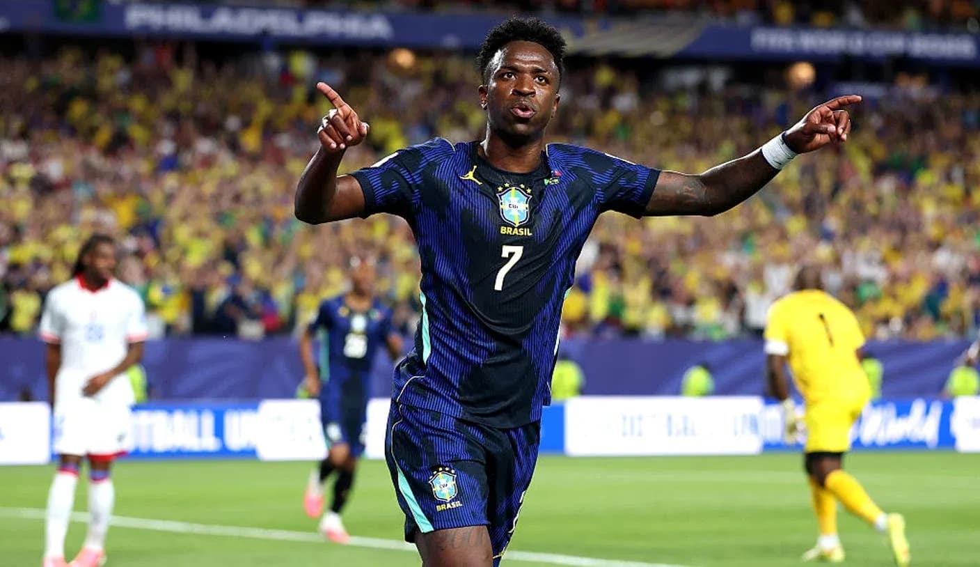 Player celebrating a goal during a match