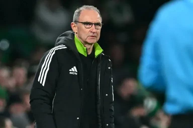 Manager observing the match from the sidelines