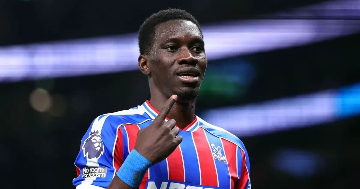Player celebrating and pointing during a match