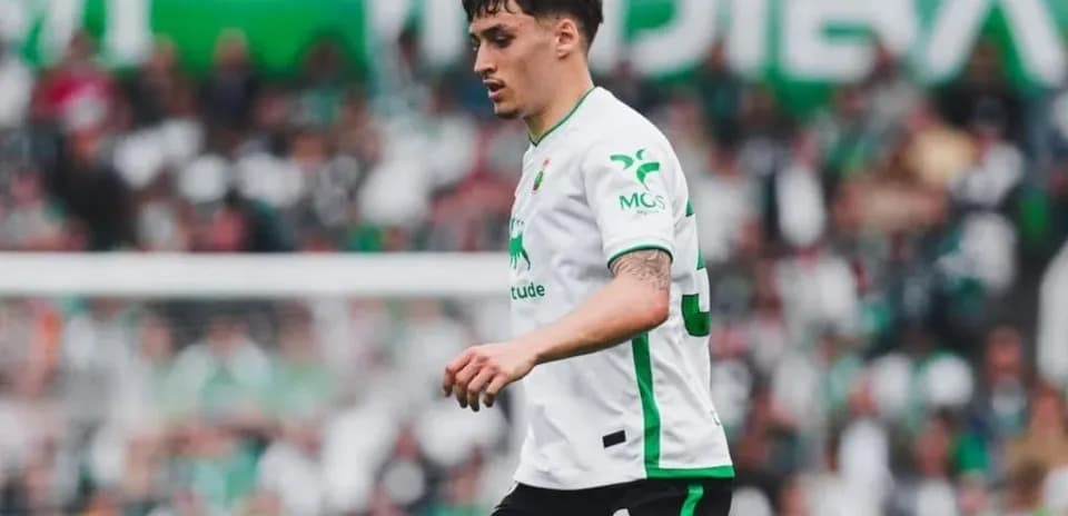 Player walking on the pitch during a match