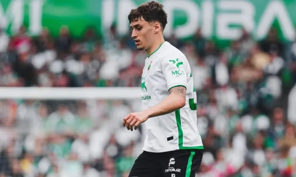 Player walking on the pitch during a match