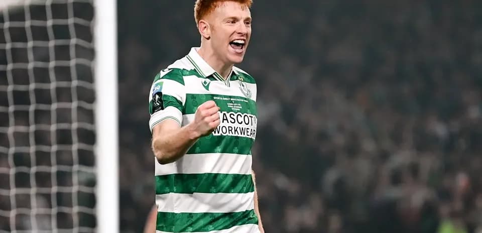 Player celebrating a goal during a match