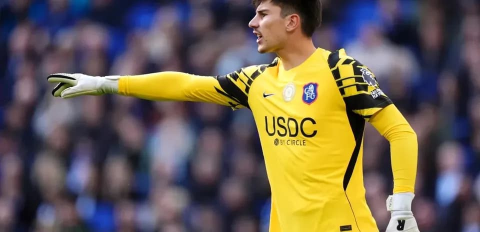 Goalkeeper directing teammates during a match