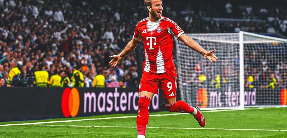 Player celebrating goal during a football match