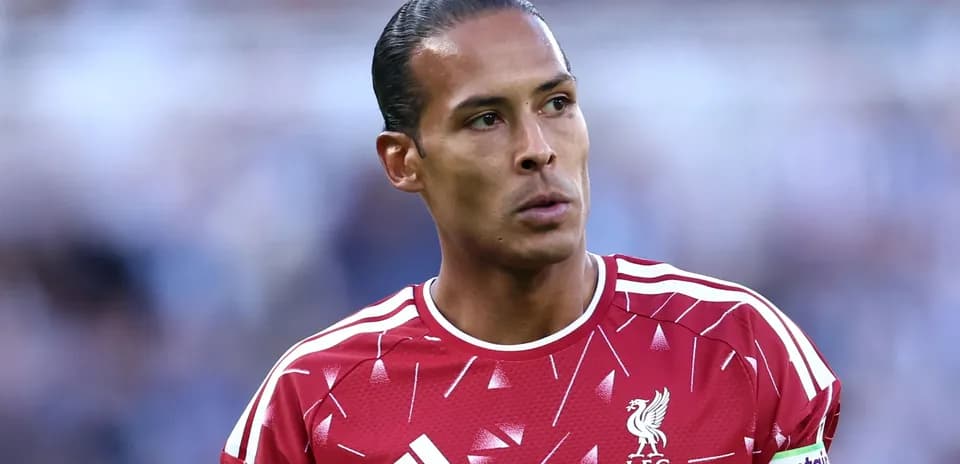 Player wearing Liverpool kit during match