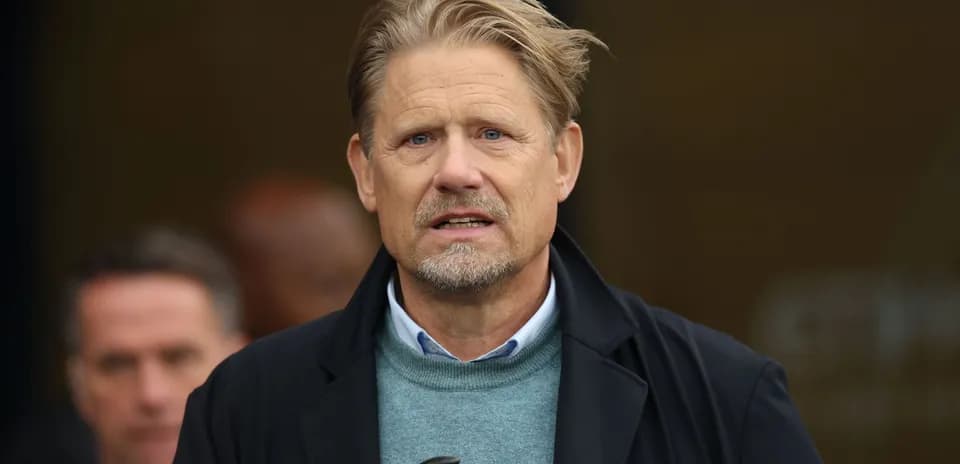 Coach speaking during a match day event