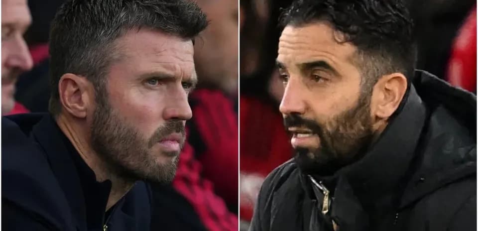 Two football coaches on the sidelines during a match