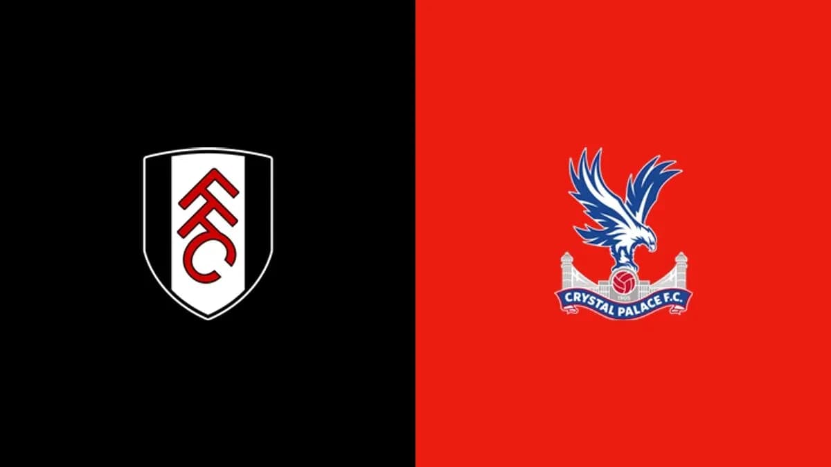 Logos of Fulham FC and Crystal Palace FC