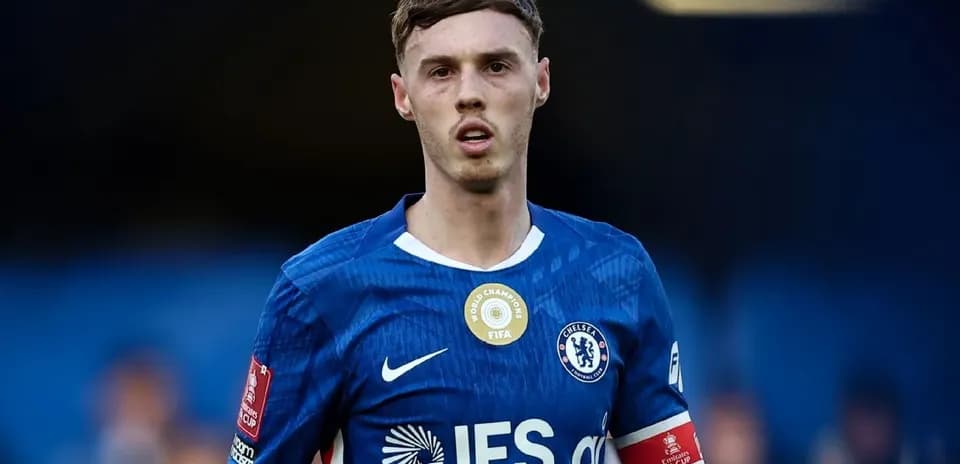 Chelsea player wearing blue kit during match