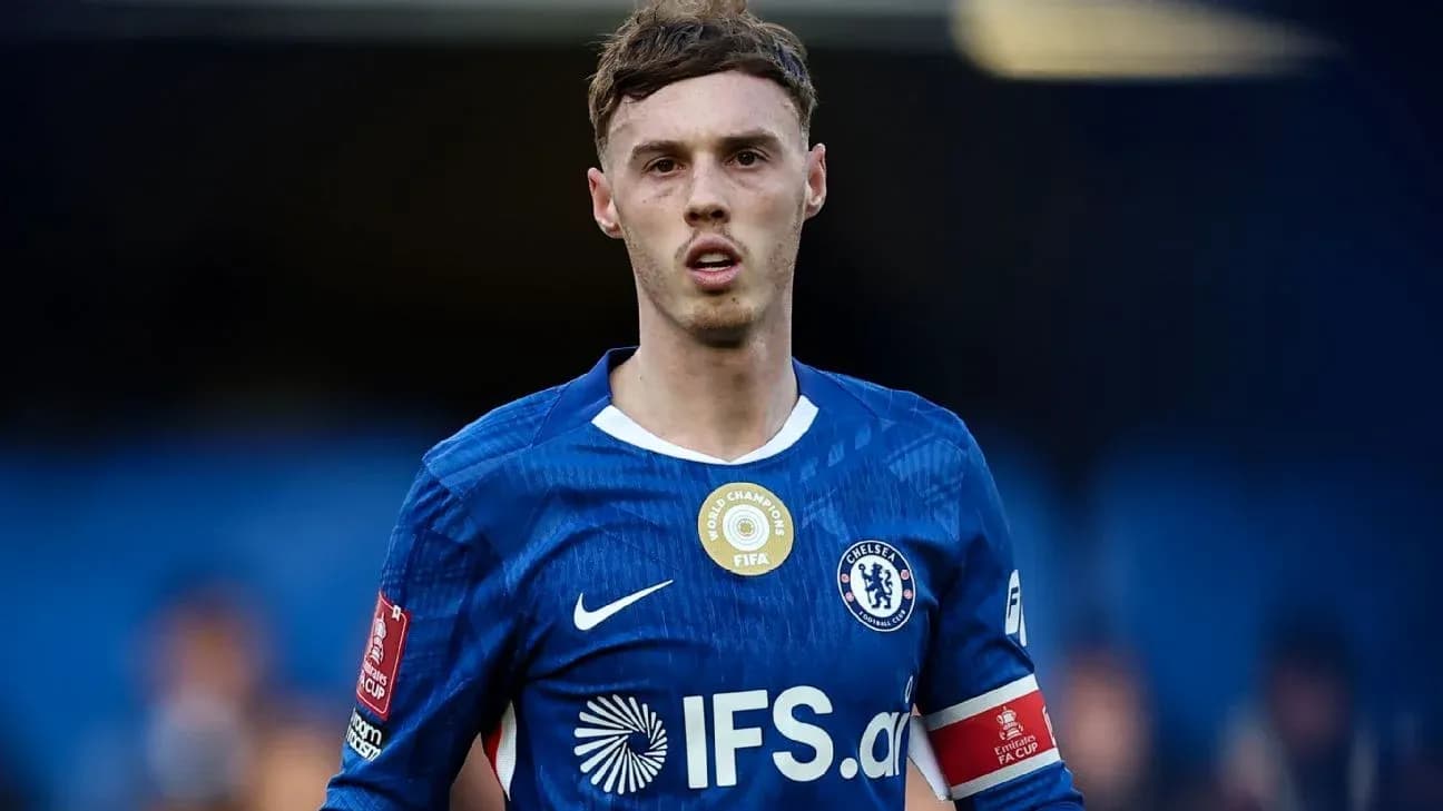 Chelsea player wearing blue kit during match