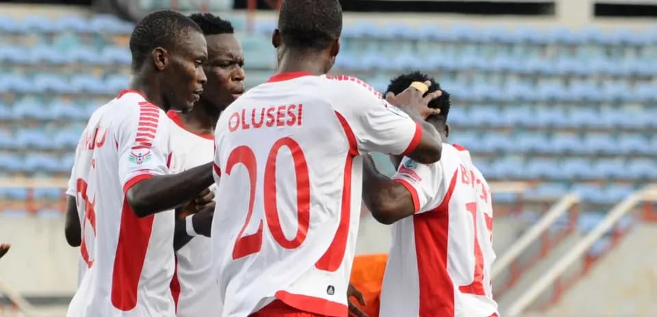 Kun Khalifat FC players celebrating a goal