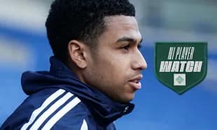 Player profile shot during match preparation