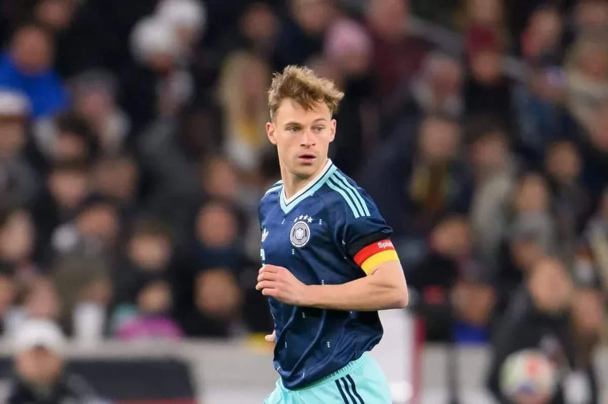 Player wearing Germany kit during a match