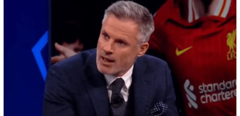Analyst speaking during football commentary segment