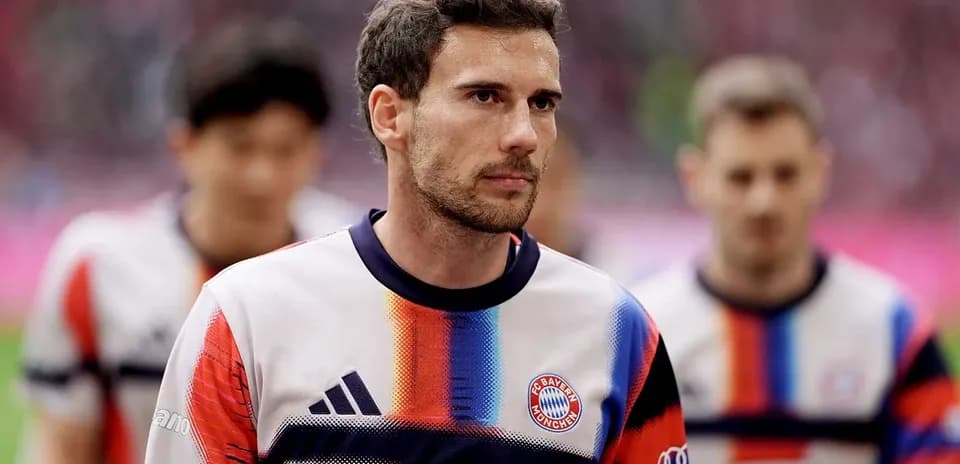 Bayern Munich player walking onto the pitch