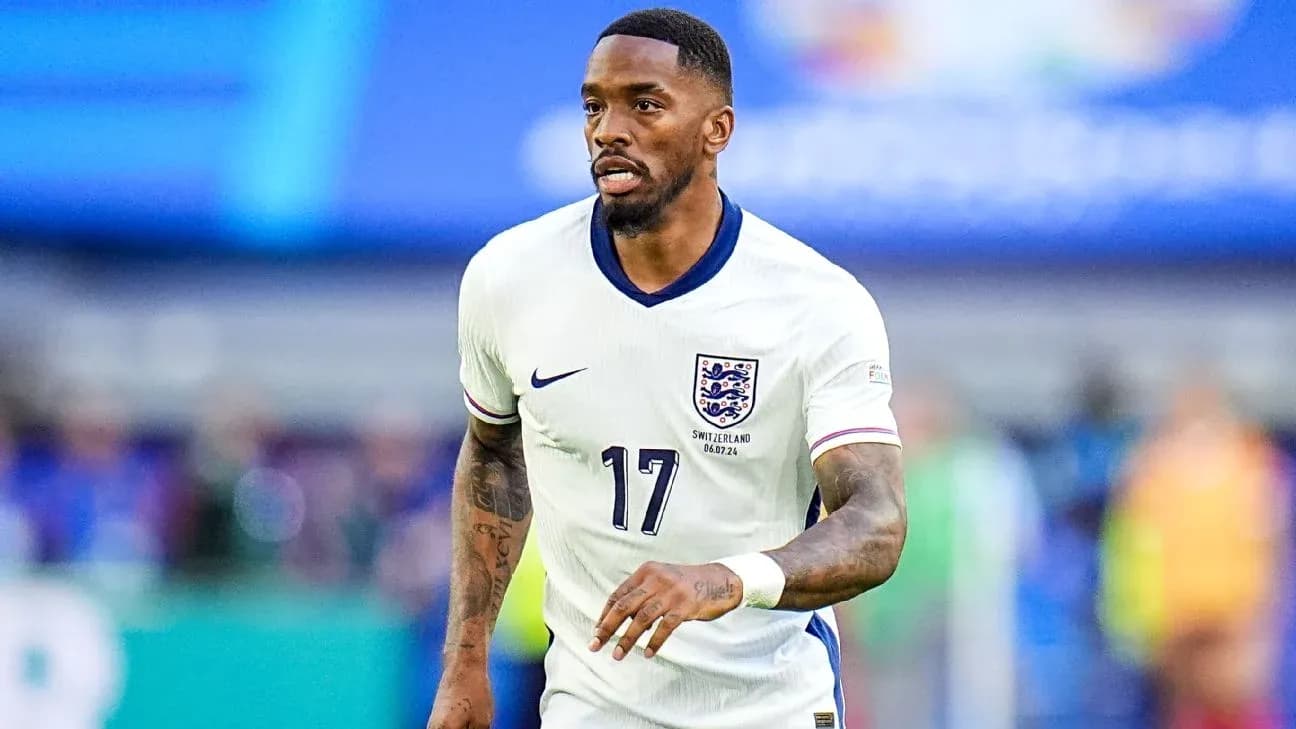 Player in England kit during a match