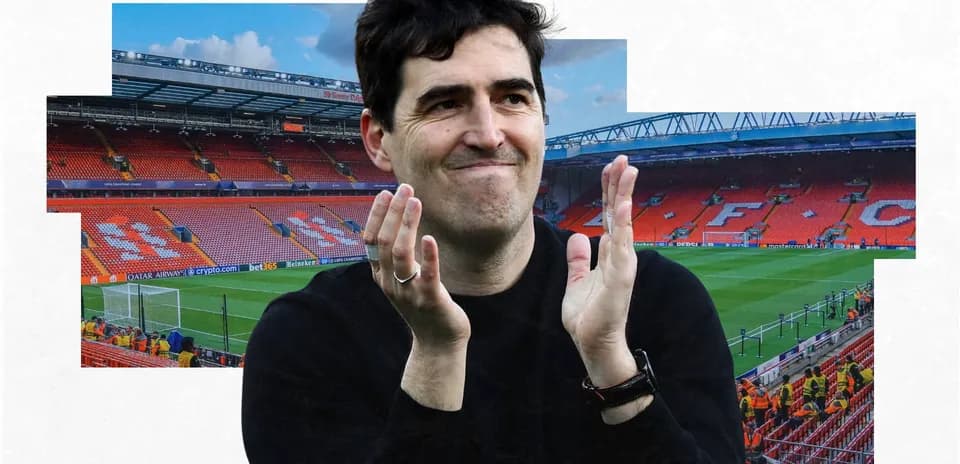 Man applauding in empty stadium during match preparation