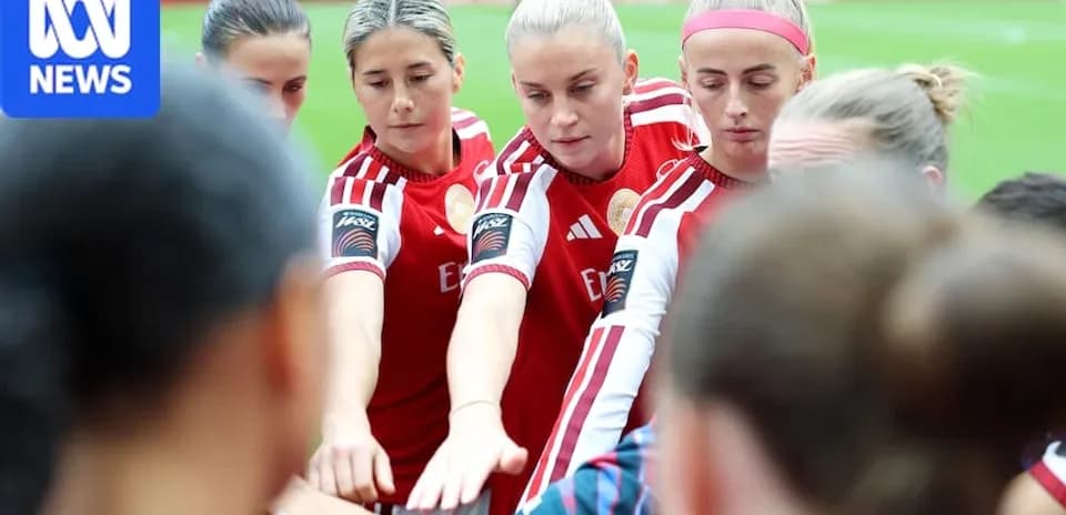 Players huddled together for team strategy before match