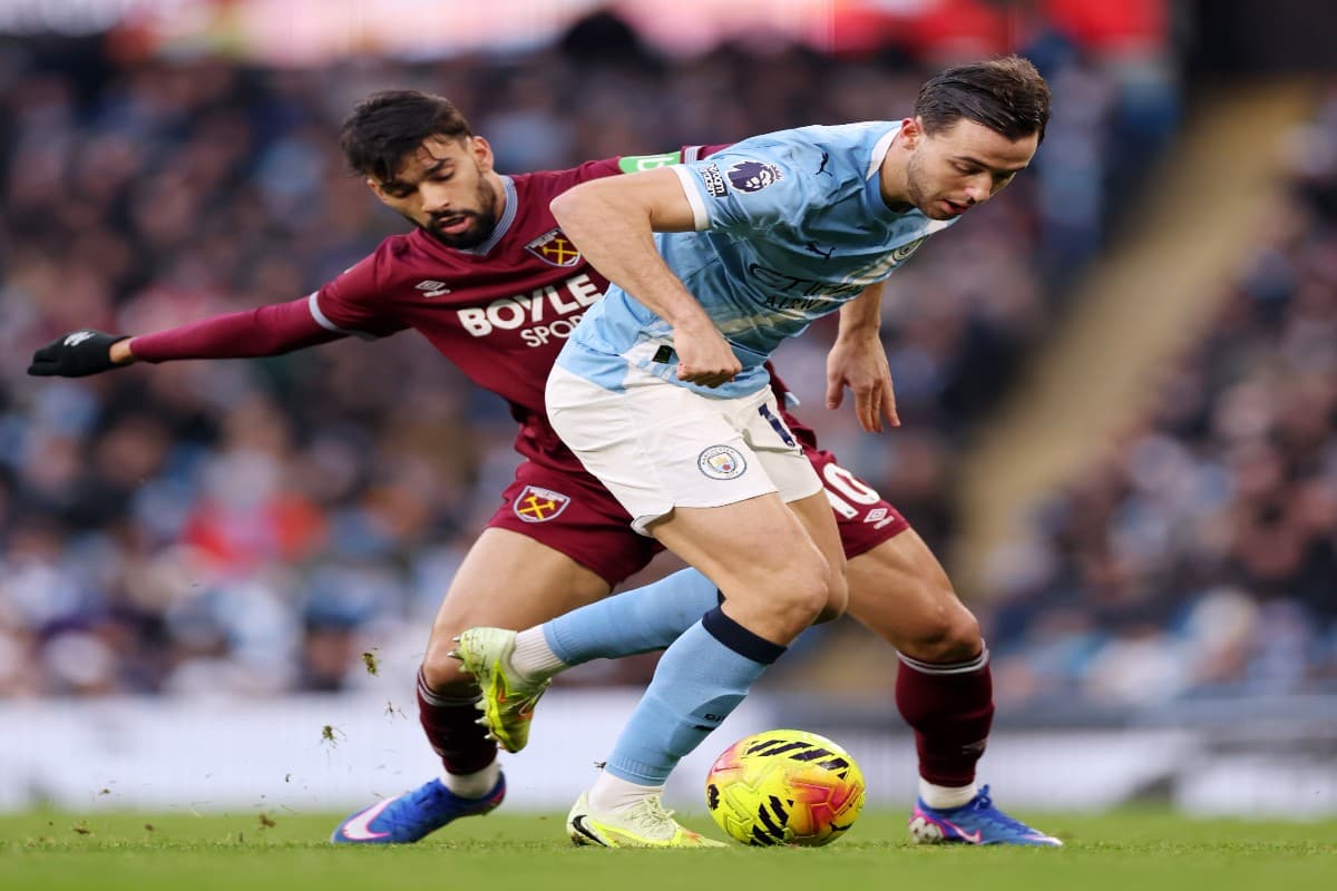 West Ham vs Manchester City Matchday Squad Update