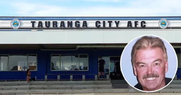 Exterior of Tauranga City AFC club building
