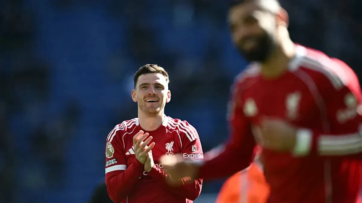 Liverpool players celebrating on the pitch