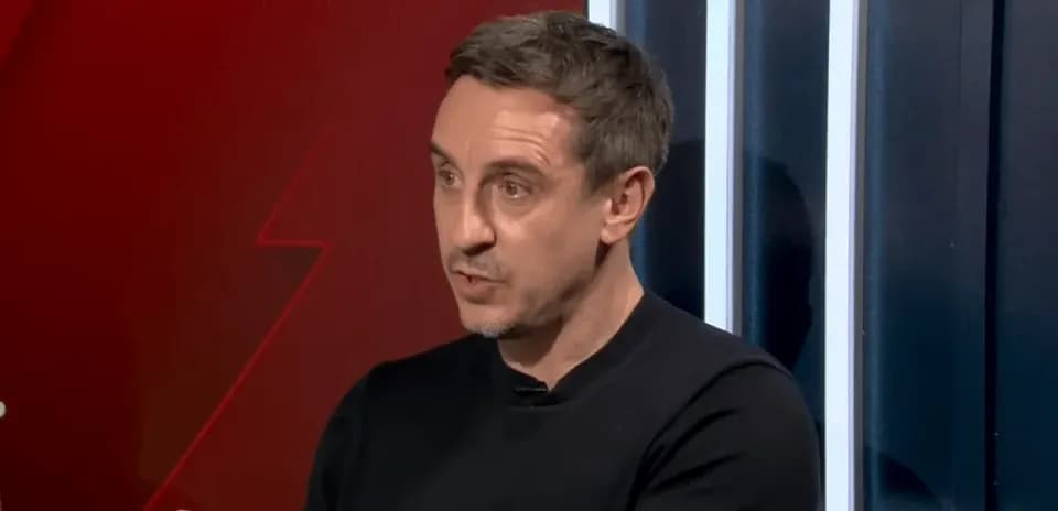 Sports analyst speaking during a broadcast segment