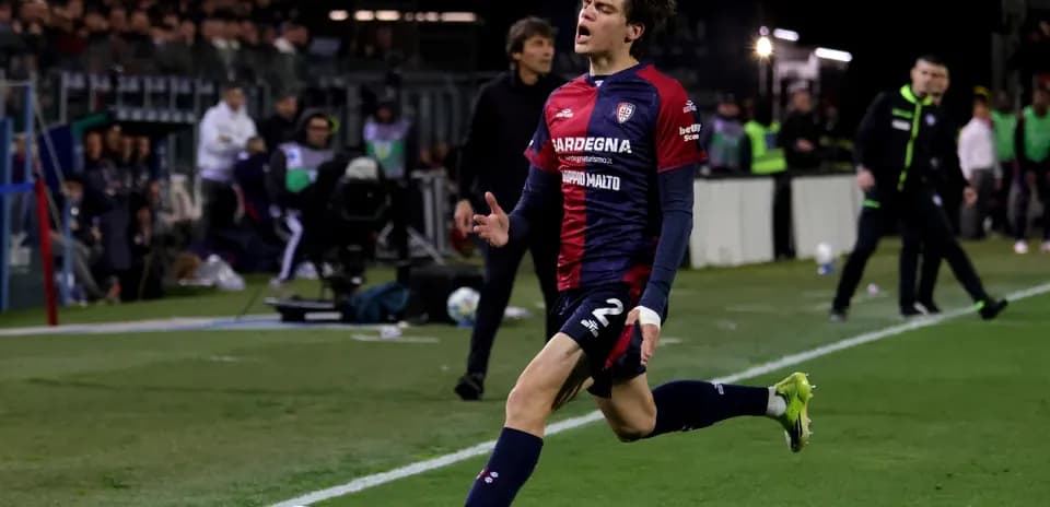 Player celebrating after scoring a goal during match